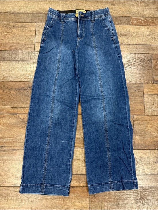 Democracy Denim - Democracy Wide Leg High-Rise Blue Denim Jeans
